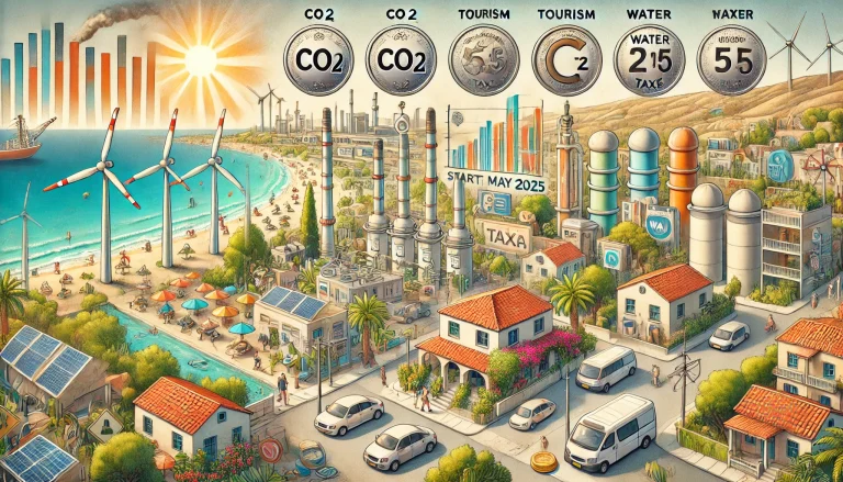 Zypern 2025: Einführung von CO2-, Tourismus- und Wassersteuern