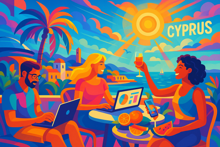 🌴 Digital Nomaden VISUM auf Zypern: Leben, Arbeiten und Genießen unter der Sonne Europas