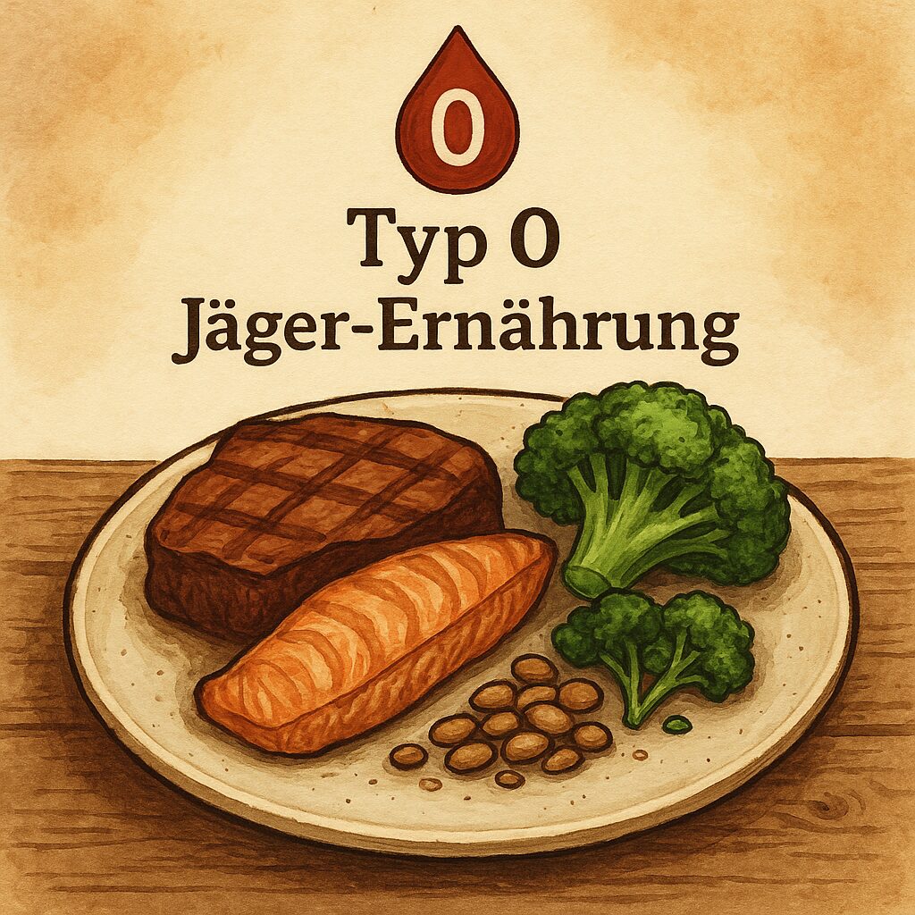 Iss im Einklang mit deiner Blutgruppe: Finde heraus, welche Ernährung wirklich zu dir passt! 2 Jäger Blutgruppe 0 Ernährung
