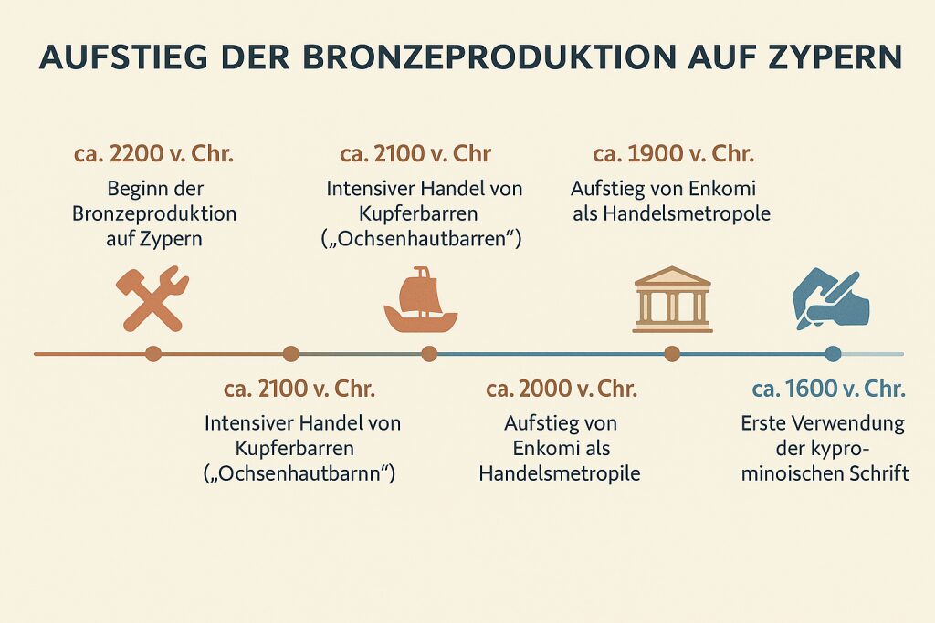 Bronsezeitalter auf zypern die Zeitleiste