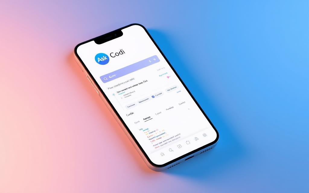 AskCodi Mobile App-Entwicklung