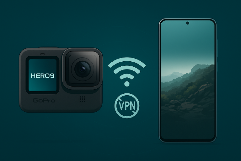 GoPro Live Übertragung durch VPN blockiert