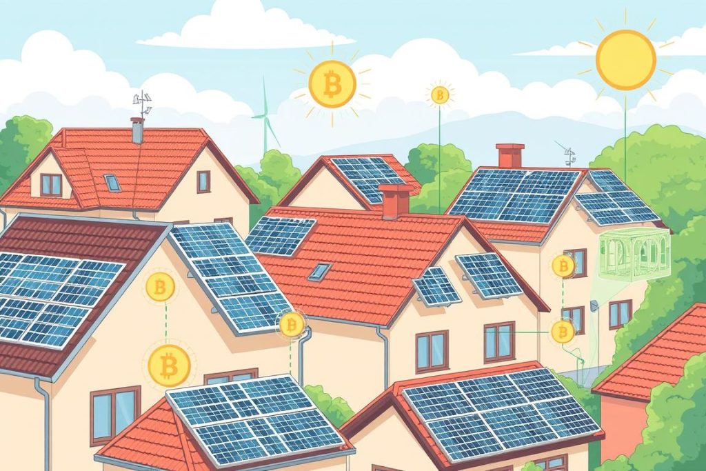 Dezentrales Energienetzwerk mit tokenisierten Solaranlagen und Peer-to-Peer-Handel Dezentrales Energienetzwerk mit tokenisierten Solaranlagen und Peer-to-Peer-Handel
