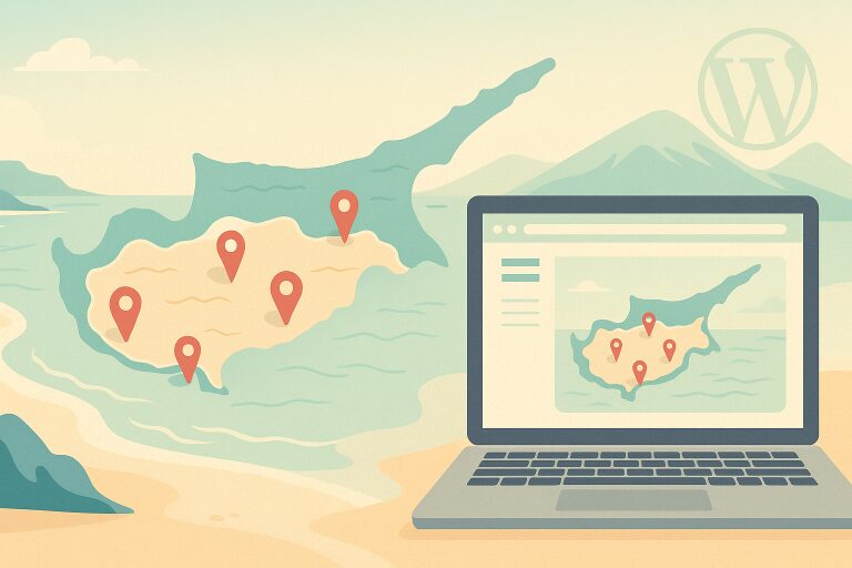 Interaktive Zypern-Karte für Airbnb-Gäste – persönlich, praktisch, perfekt zum Planen