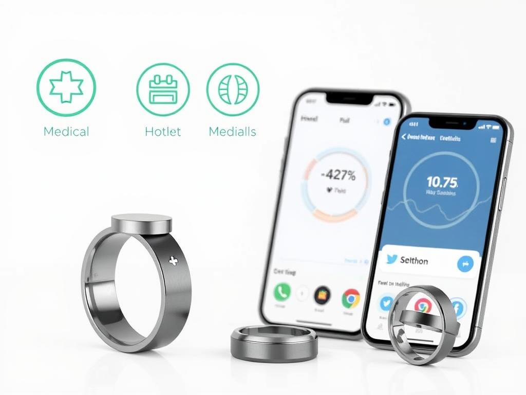 Movano Evie Ring mit medizinischen Zertifizierungen im Smart Ring Test 2025 Movano Evie Ring mit medizinischen Zertifizierungen im Smart Ring Test 2025