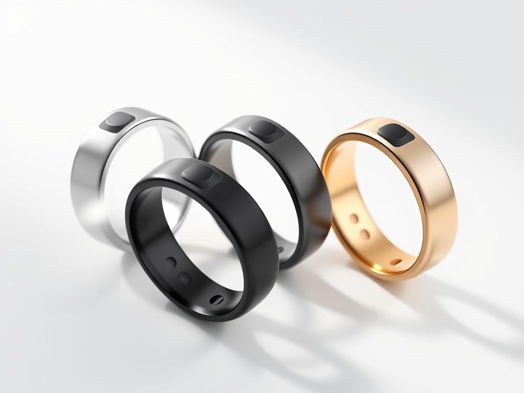 Oura Ring 4 in verschiedenen Farben für den Smart Ring Test 2025 Oura Ring 4 in verschiedenen Farben für den Smart Ring Test 2025