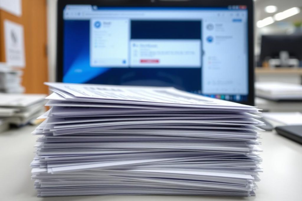 Posteingang mit Briefen die an eine Impressum Mieten Zypern Adresse gesendet wurden