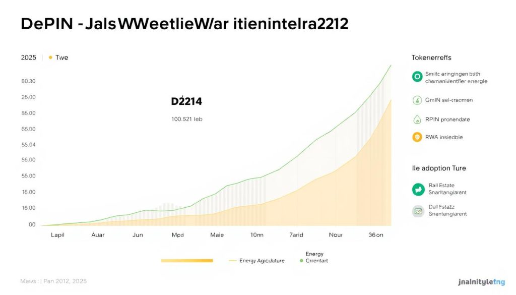 Prognose zur Entwicklung des DePIN & RWA-Token Marktes bis 2025