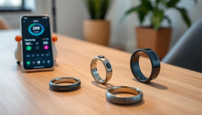 Verschiedene Smart Rings im Vergleich für den Smart Ring Test 2025