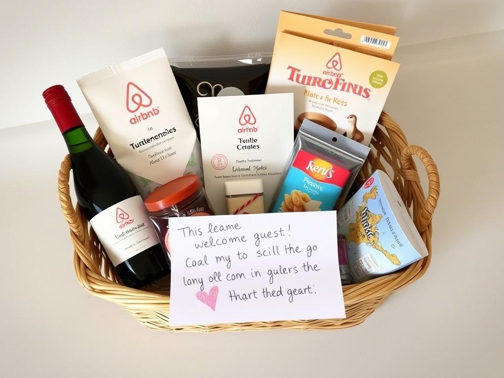 Willkommensgeschenke für Airbnb Superhost-Gäste