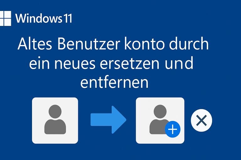 Windows 11: Altes Benutzerkonto entfernen und neues Konto übernehmen – So geht’s richtig!