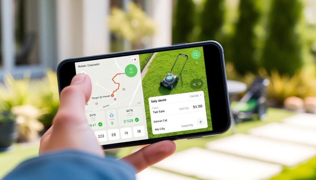 App-Steuerung im Mähroboter Test 2025