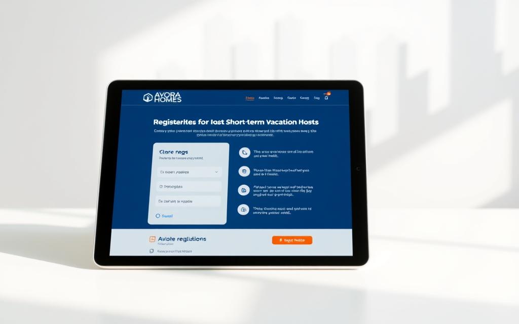 Digitaler Registrierungsprozess Kurzzeitvermietung