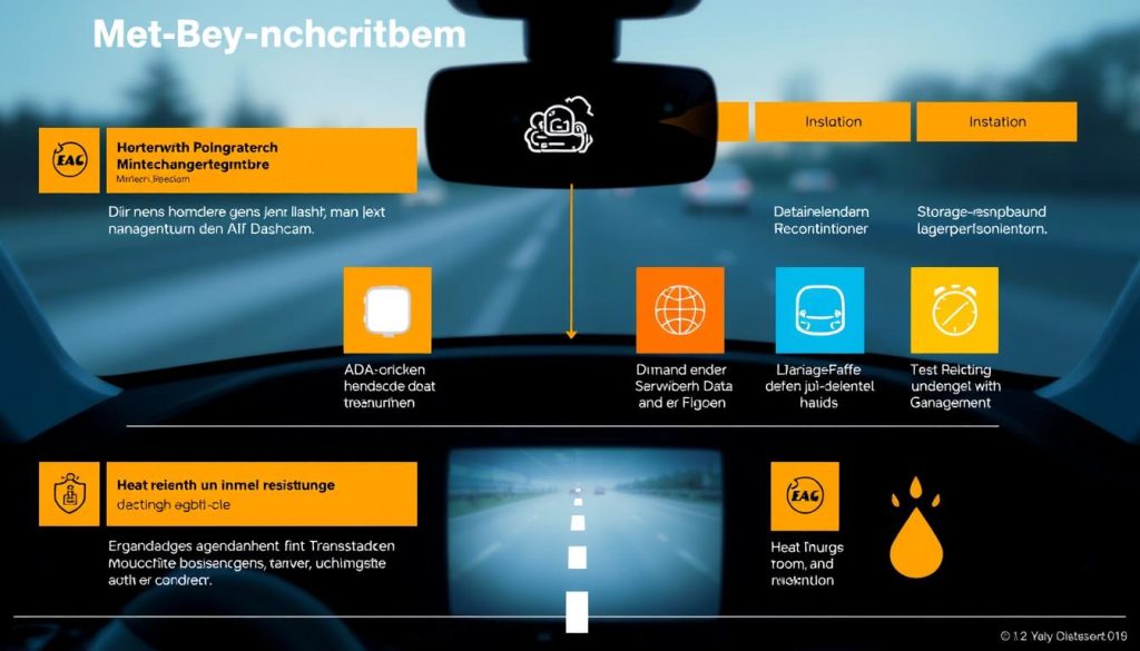Infografik zu wichtigen Kaufkriterien für AI Dashcams mit ADAS-Features und Datenschutz Infografik zu wichtigen Kaufkriterien für AI Dashcams mit ADAS-Features und Datenschutz