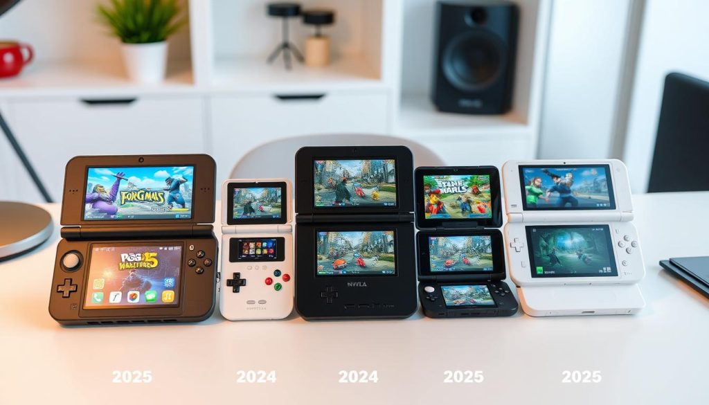 Verschiedene Handheld Gaming Konsolen im Vergleich 2025 Verschiedene Handheld Gaming Konsolen im Vergleich 2025