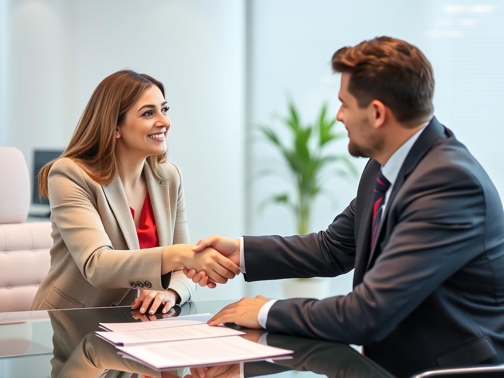 Beratungsgespräch zur Firmengründung Zypern zwischen Experte und Kunde