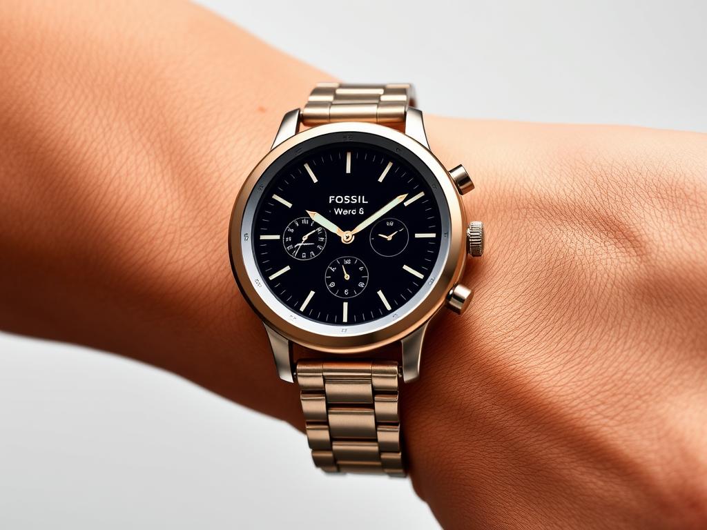 Fossil Gen 6 mit klassischem Uhrendesign und Wear OS
