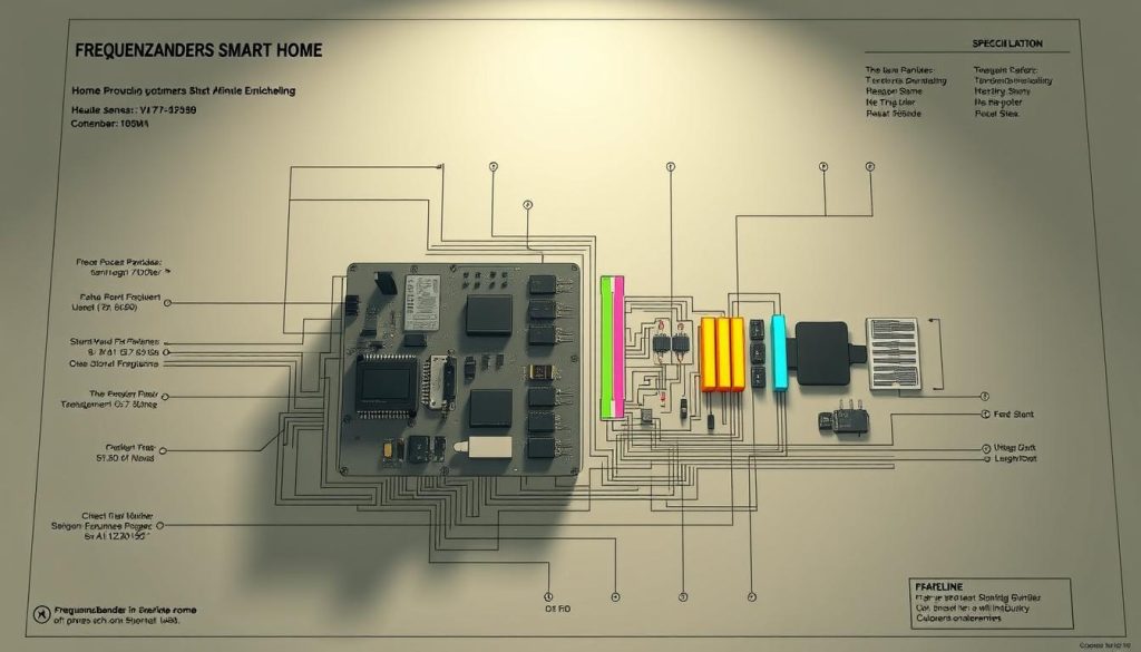 Frequenzbänder Smart Home