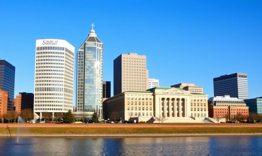 Skyline von Wilmington, Delaware - Idealer Standort für Ihre Firma gründen in Delaware