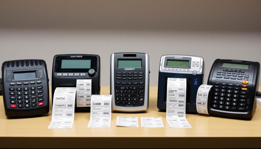 Verschiedene Beschriftungsgeräte fürs Büro mit unterschiedlichen Funktionen im Vergleich Verschiedene Beschriftungsgeräte fürs Büro mit unterschiedlichen Funktionen im Vergleich