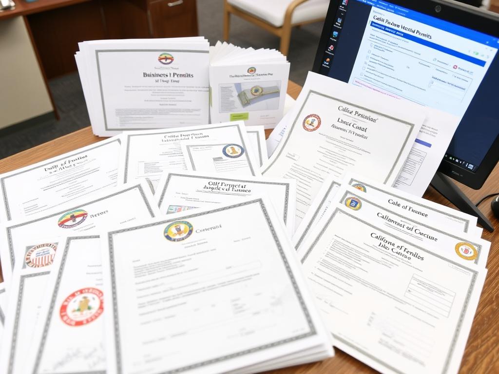 Verschiedene Lizenzen und Genehmigungen für Unternehmen in Kalifornien Verschiedene Lizenzen und Genehmigungen für Unternehmen in Kalifornien