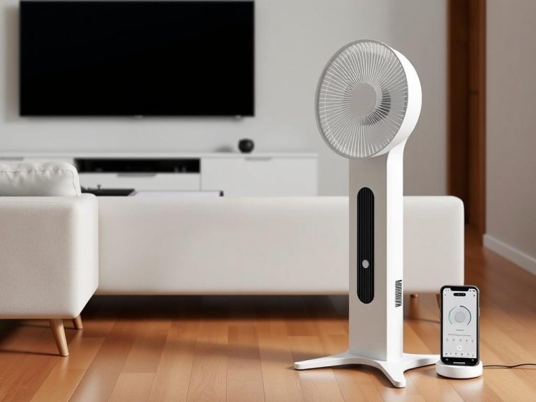 Xiaomi Mi Smart Standing Fan 2 mit App-Steuerung und minimalistischem Design