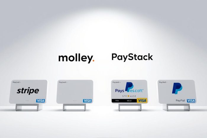 Stripe, Mollie, PayStack und PayPall in Vergleich. 4 Zahlungsmodule für dein Online Business die SureCart bei WordPress ergänzen. Welche ist der beste?
