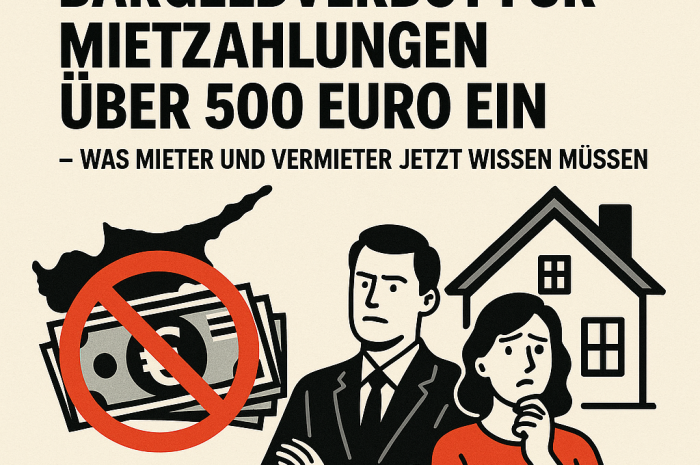 Zypern führt 2026 Bargeldverbot für Mietzahlungen über 500 Euro ein – Was Mieter und Vermieter jetzt wissen müssen.