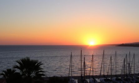 sonnenuntergang paphos
