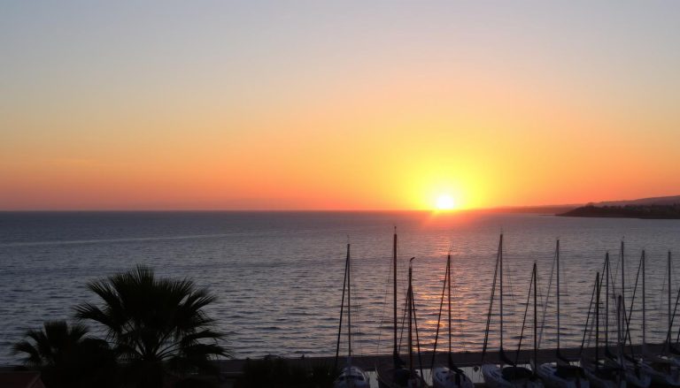 sonnenuntergang paphos