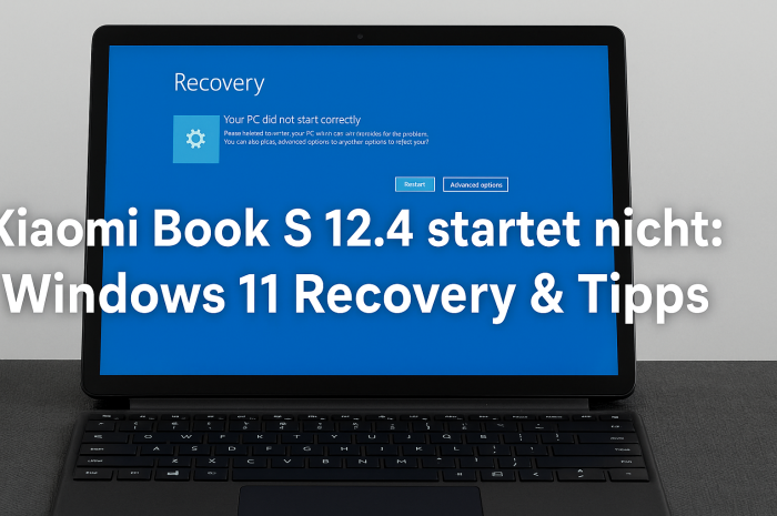 Blogartikel: Xiaomi Book S 12.4 startet nicht nach Windows 11 Update – Lösungen und Tipps