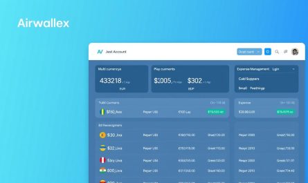 Airwallex Finanzlösungen für internationale Unternehmen Dashboard