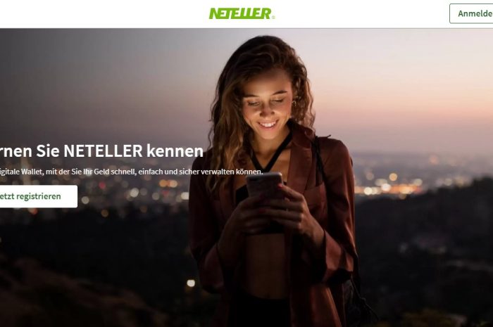 Neteller eWallet, weit verbreitet für internationale Zahlungen (manchmal mit höheren Gebühren)
