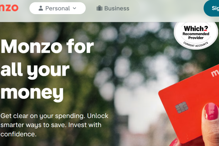 Monzo — sehr gute App/UX; UK-basiert, arbeitet an EU-Expansions-Optionen (Irland)