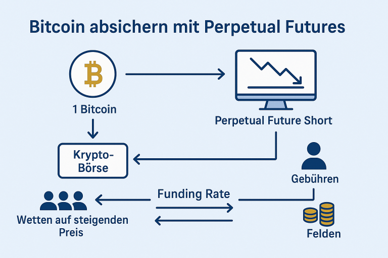 Bitcoin-Absicherung mit Perpetual-Future-Short + Funding Rate