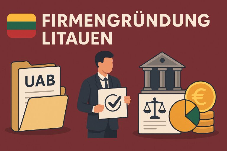Firmengründung Litauen: Im ersten Jahr keine, danach nur 5% Körperschaftssteuer