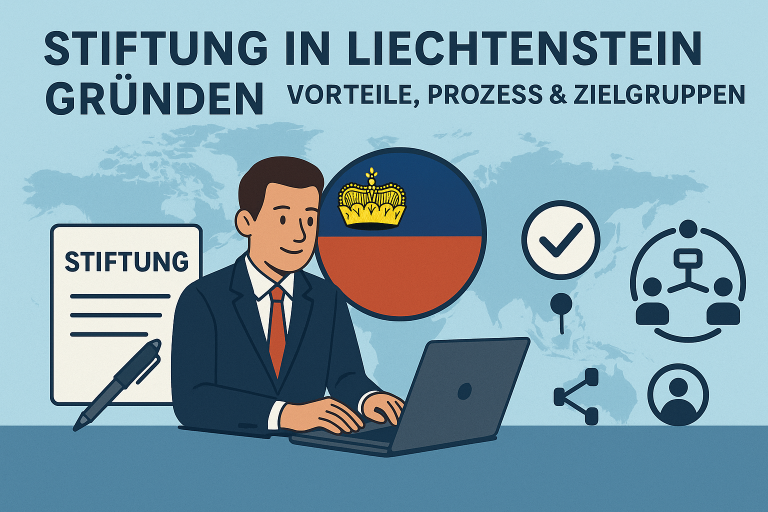 Stiftung in Liechtenstein gründen: Vorteile, Prozess & Zielgruppen