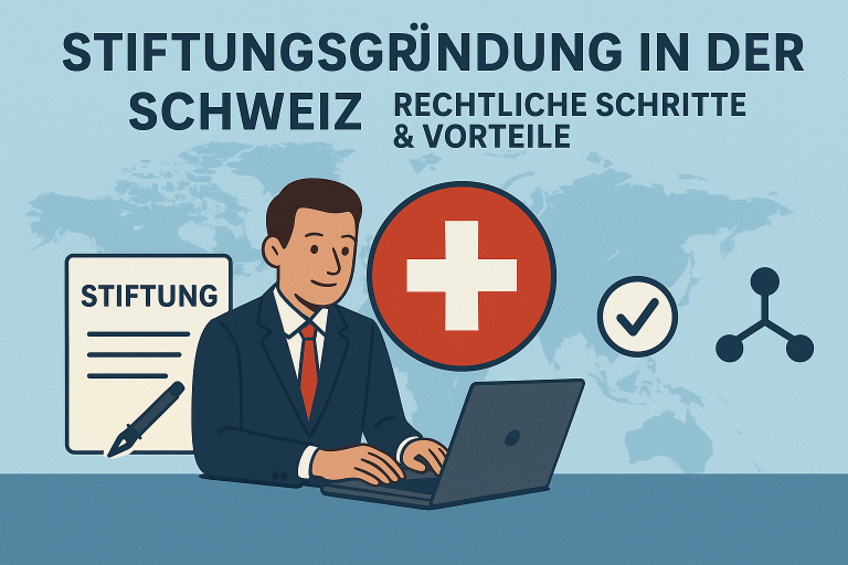 Stiftungsgründung in der Schweiz: Rechtliche Schritte & Vorteile