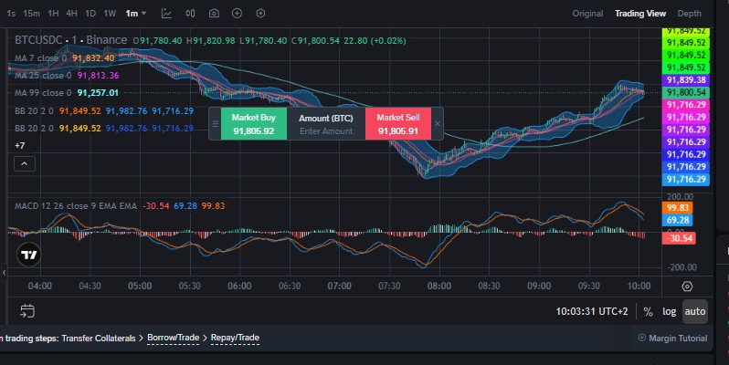 Binance margin trading