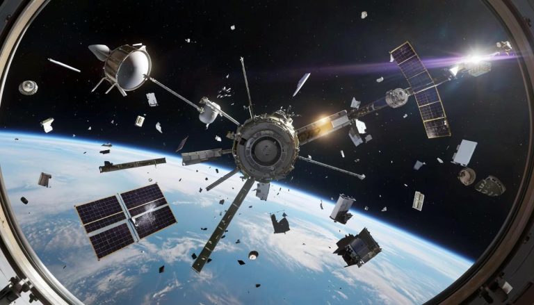 Kosmischer Müll verändert die Atmosphäre – Metalle von Satelliten stören Ozon und Wolkenbildung