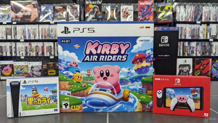 Japanische Verkaufszahlen Woche 47 2025: Kirby Air Riders startet durch – PS5 feiert Comeback dank Rabatten