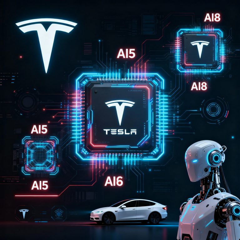 Teslas KI-Revolution: Die nächsten Generationen von AI-Chips und wie Elon Musk damit den Technologiemarkt verändert