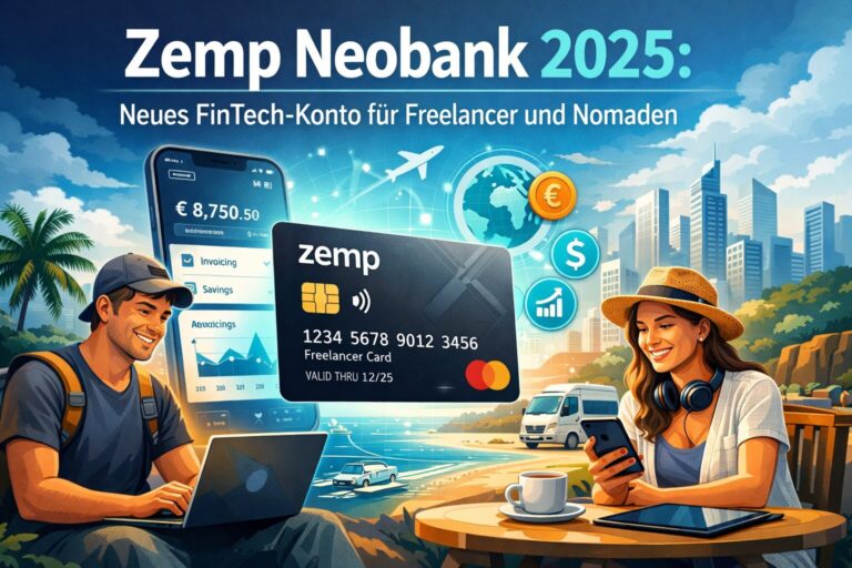 Zemp Neobank 2025: Neues FinTech-Konto für Freelancer und Nomaden