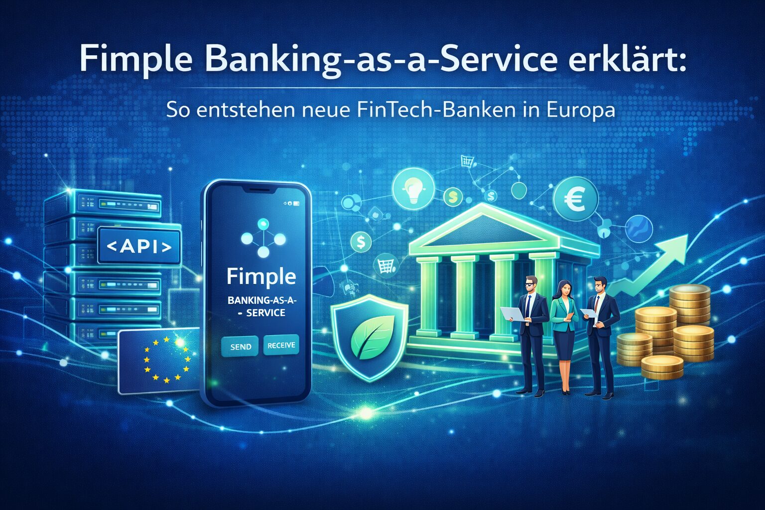 Fimple Banking-as-a-Service erklärt: So entstehen neue FinTech-Banken in Europa 1 ChatGPT Image 5. Jan. 2026 17 49 21