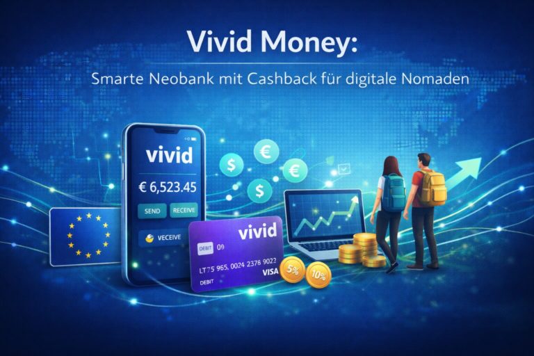 Vivid Money: Smarte Neobank mit Cashback für digitale Nomaden