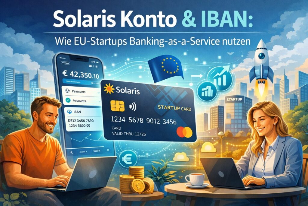 Solaris Konto & IBAN: Wie EU‑Startups Banking-as-a-Service nutzen