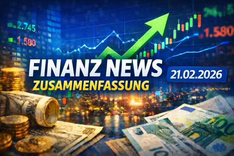Finanz News Zusammenfassung 21.02.2026 9 Finanz News Zusammenfassung 21.02.2026