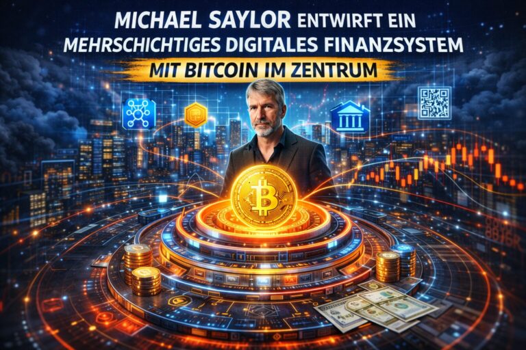 Michael Saylor entwirft ein mehrschichtiges digitales Finanzsystem mit Bitcoin im Zentrum 3 Michael Saylor entwirft ein mehrschichtiges digitales Finanzsystem mit Bitcoin im Zentrum