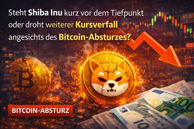 Steht Shiba Inu kurz vor dem Tiefpunkt oder droht weiterer Kursverfall angesichts des Bitcoin-Absturzes?