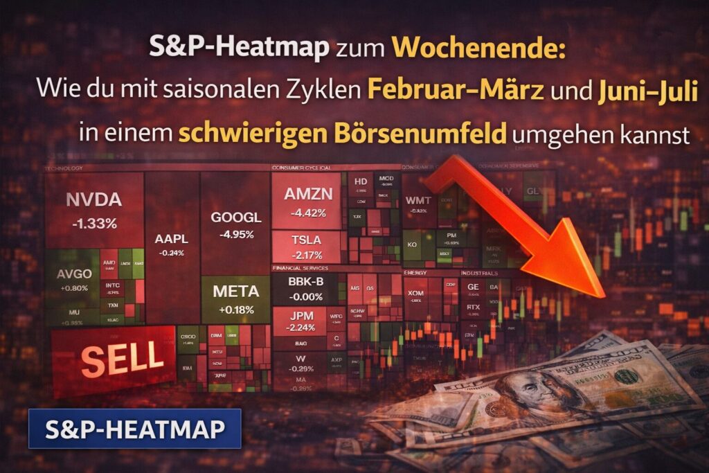 S&P‑Heatmap zum Wochenende: Wie du die saisonalen Zyklen Februar&ndash;M&auml;rz und Juni&ndash;Juli gezielt f&uuml;r deine Aktienstrategie nutzt